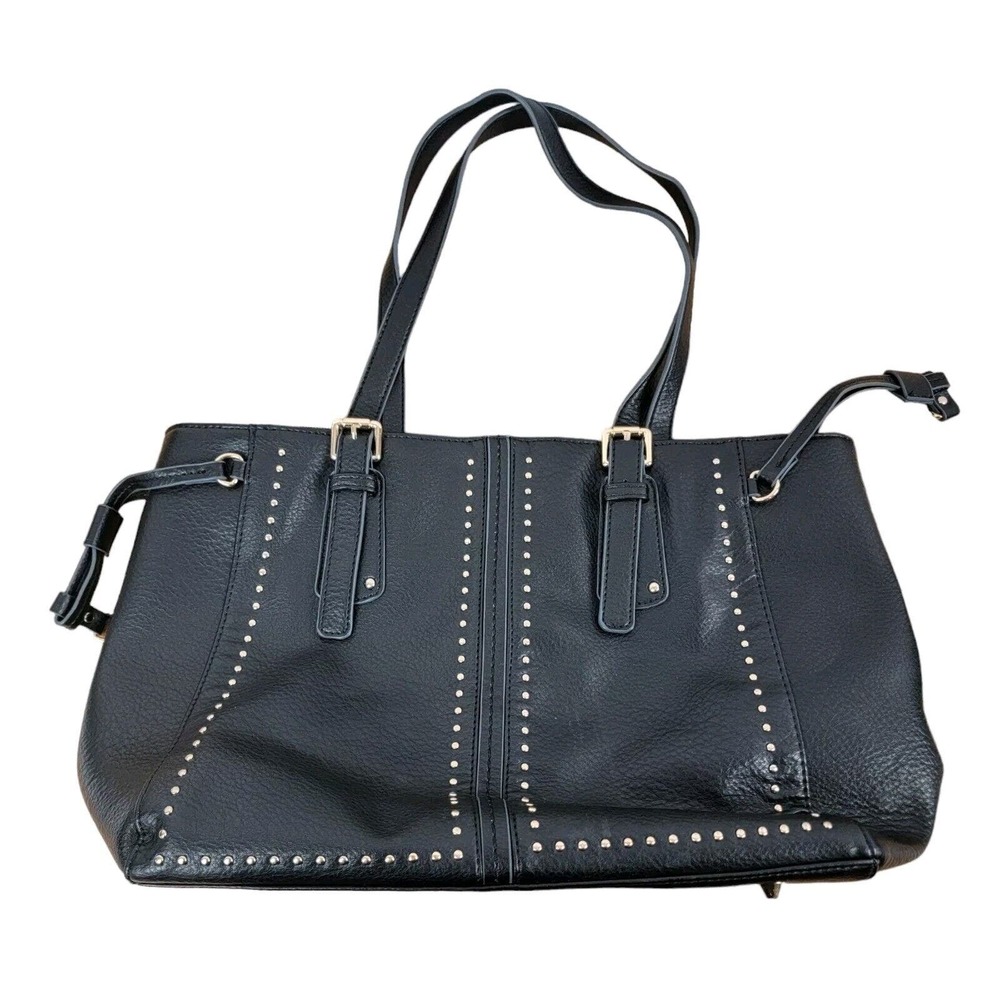 Montana West Western Tool Stud Concealed Carry Handgun Tote Handbag Black